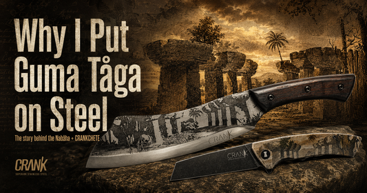 The Nabåha + The CRANKCHETE: Why I Put Guma Tåga on Steel