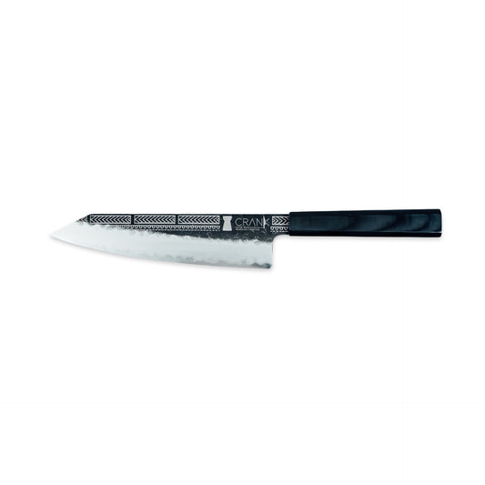 Åchugao Pripåra Precision Chef Knife 8.5" w/ Black G10 Handle