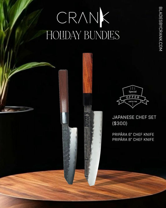 Pripåra Japanese Knife Holiday Bundle
