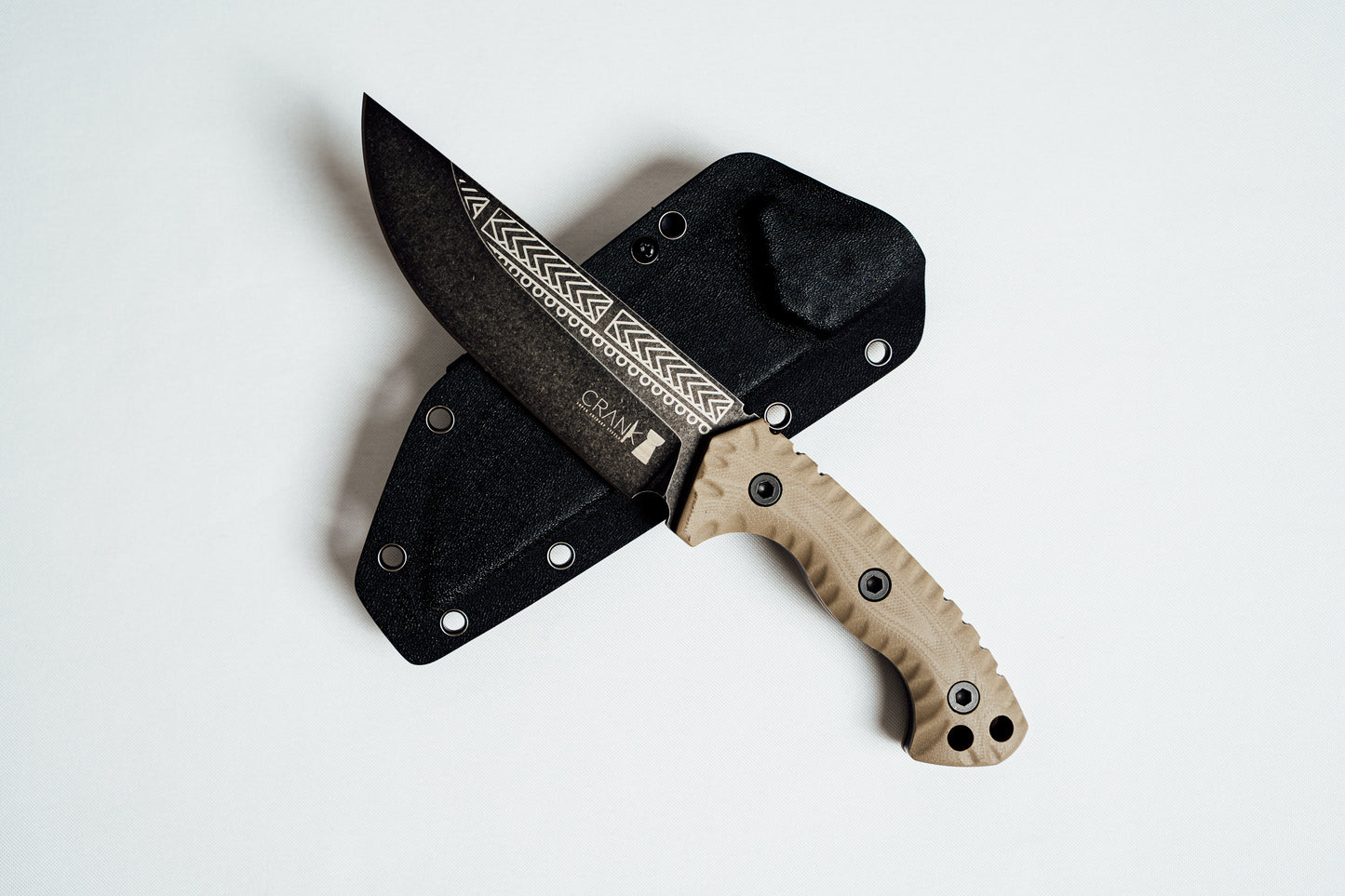 ACHUGAO TACTIKU D2 – Heavy Duty Hunting & Tactical Knife