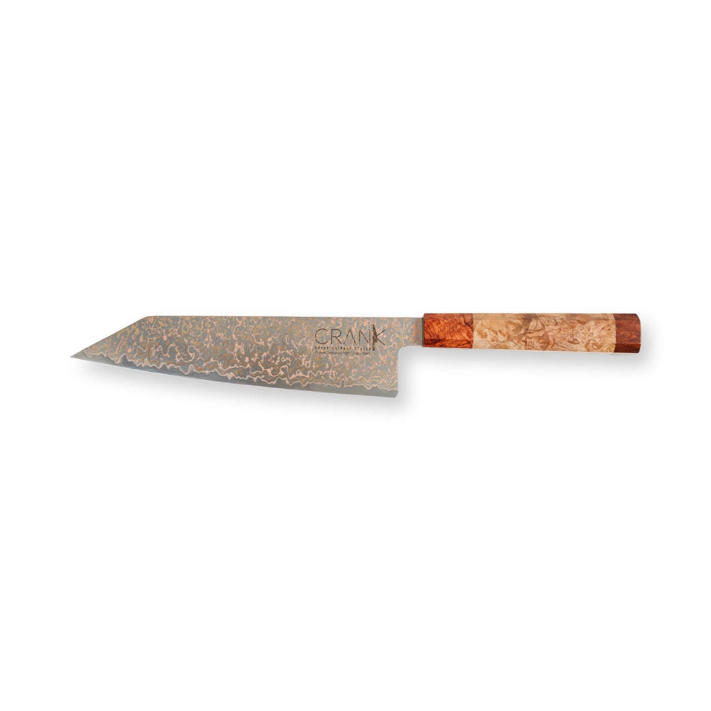 HUGUA – 2nd Anniversary Copper Damascus 8” Chef Knife
