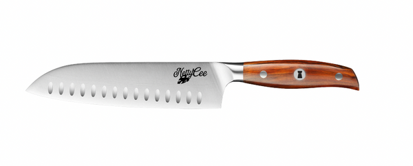 NETTY CEE xx CRANK Super Shinarp Santoku Chef Knife – Blades By Crank