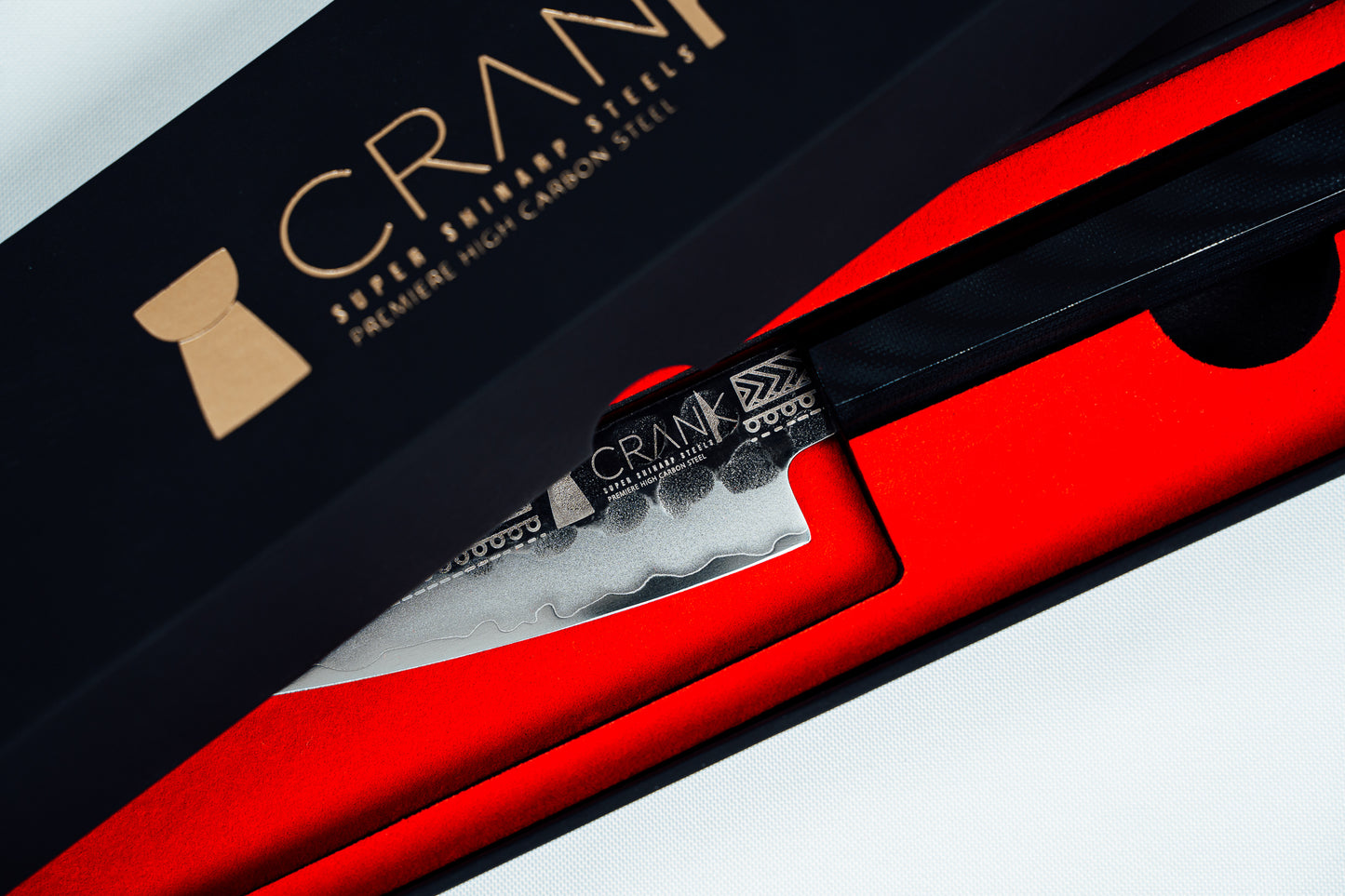 Åchugao Pripåra Precision Paring Knife 4" w/ Black G10 Handle